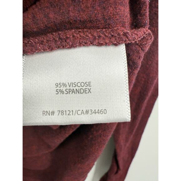 Eileen Fisher Top Womens Crewneck Pullover Long Sleeve Red Size Medium‎ - Picture 4 of 9